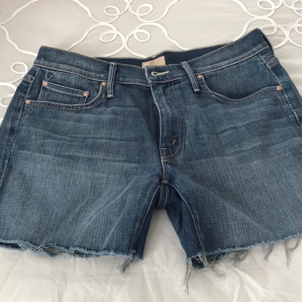 Mother cut off shorts